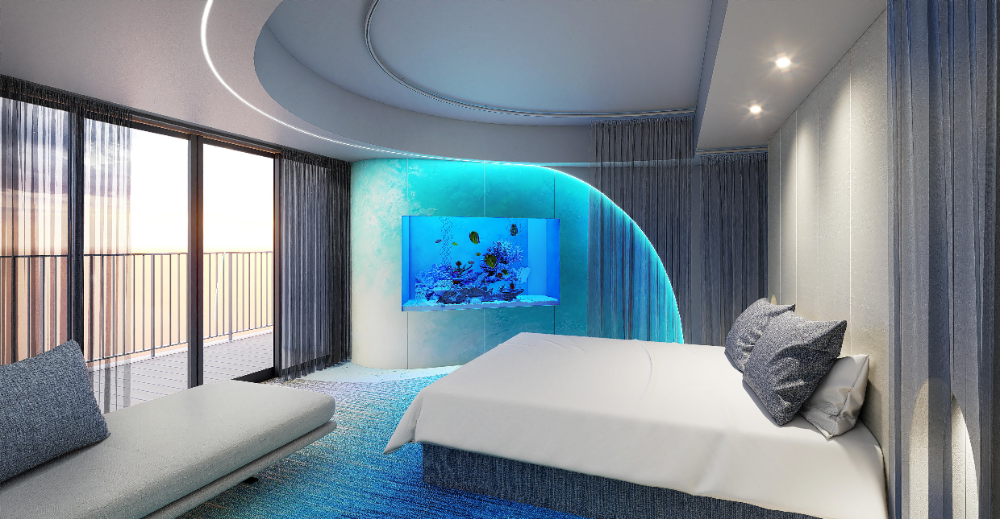イルカと触れ合うことのできる価値体験型ホテル「神戸須磨シーワールドホテル」、全80室規模で6月1日開業