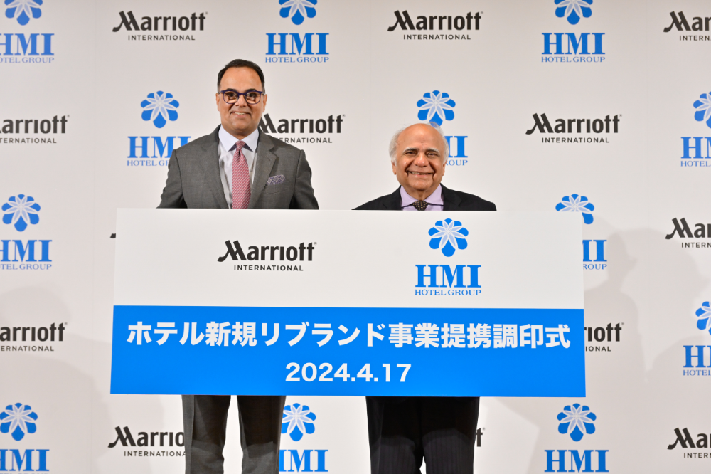 マリオットとHMIホテルグループが戦略的パートナーシップ締結、2025年秋より7ホテルを順次リブランド