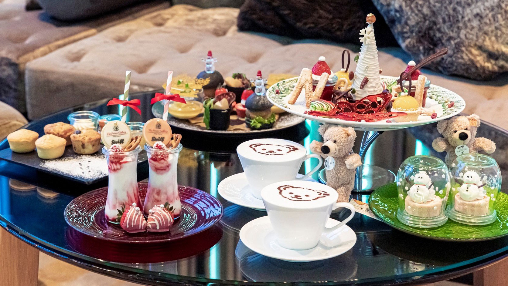 シュタイフ×蝶が舞うギャラリーアフタヌーンティー Joy