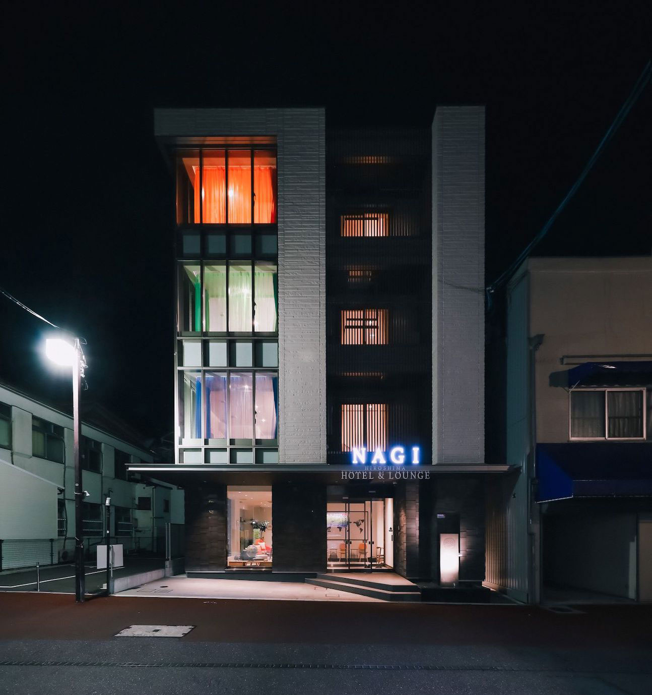 NAGI Hiroshima Hotel & Loungeの外観