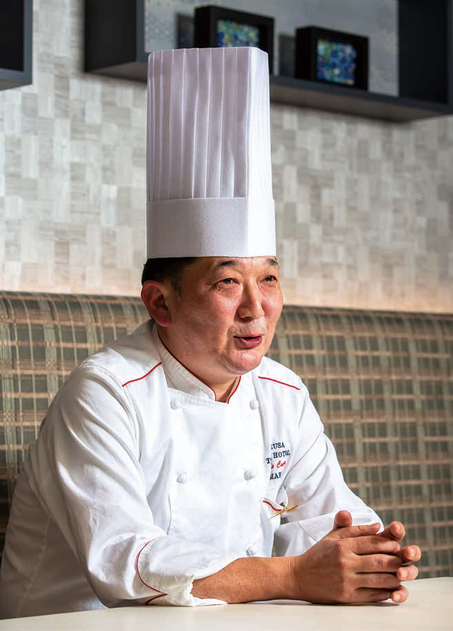 調理部 調理長 前田 勝士郎氏