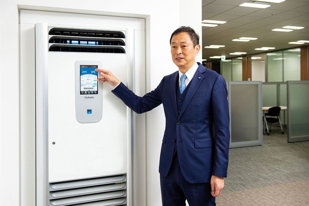 ㈱クボタ計装 代表取締役社長 吹原智宏