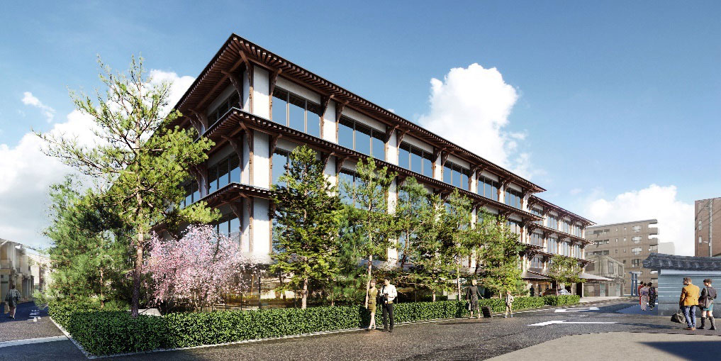 NTT都市開発　京都市の元新道小学校跡地を活用し、宿泊施設および地域施設・歌舞練場を建設