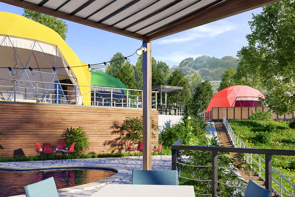 （株）グッディ 淡路島初のドーム型グランピング施設 「Glamping Resort Awaji」GWに開業
