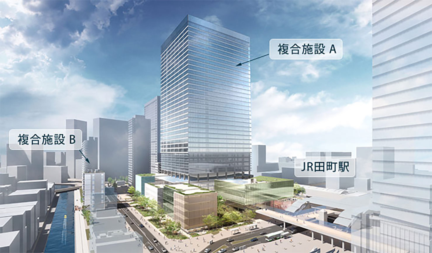 NTT都市開発グループ 東工大田町キャンパス土地活用事業として、ホテル、商業施設などが一体となった複合施設を計画発表