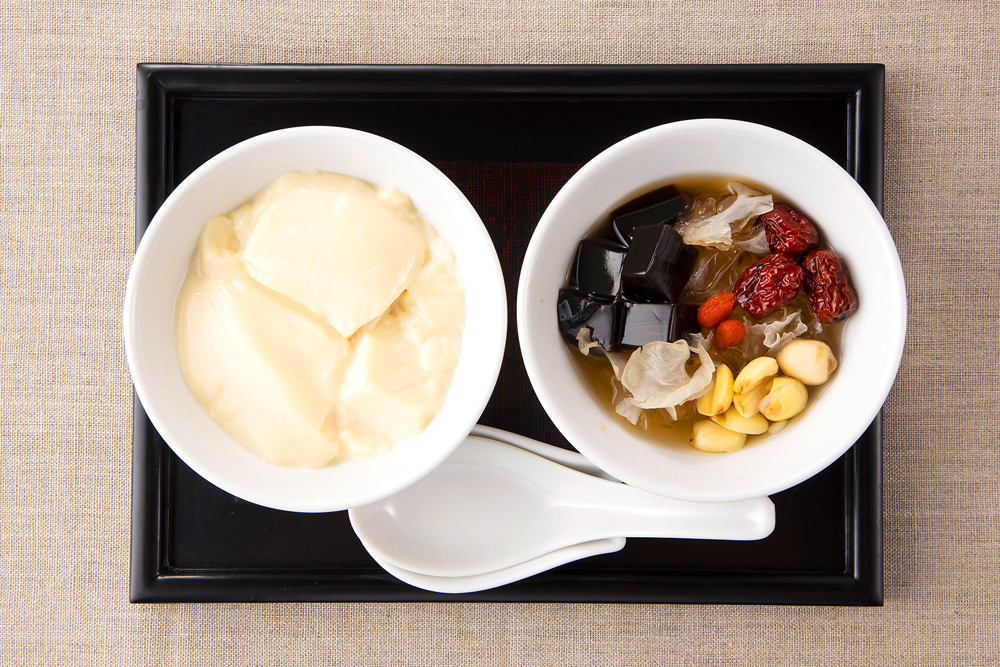 美味しい美食同源を実現した“自家製薬膳豆花”。特に豆花は中国や香港、台湾でもなかなか出会えないクオリティの高さだ