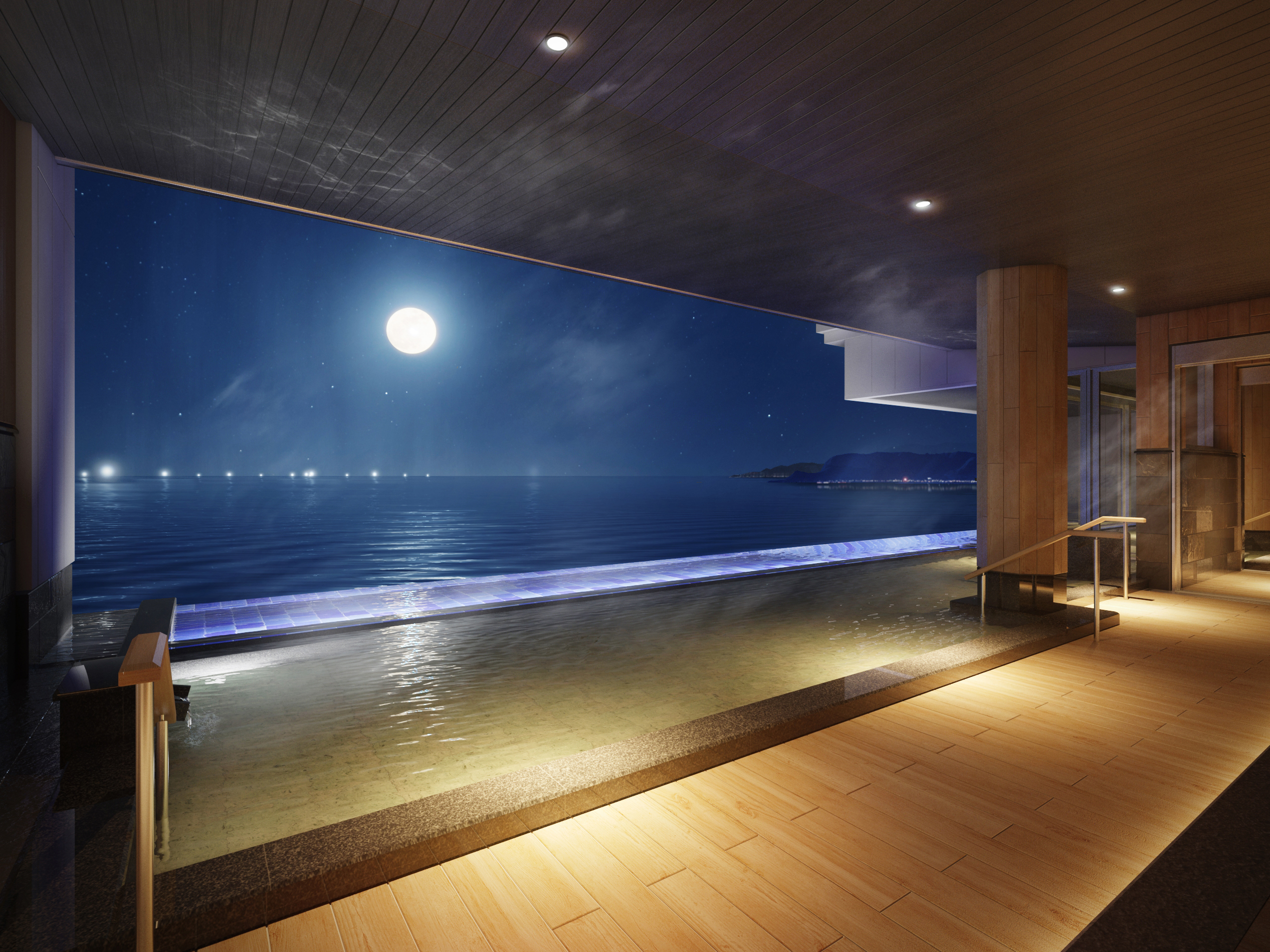 コアグローバルマネジメント　 函館湯の川温泉　海と灯／ヒューイットリゾート　2021年7月1日、函館市湯川町に新規開業