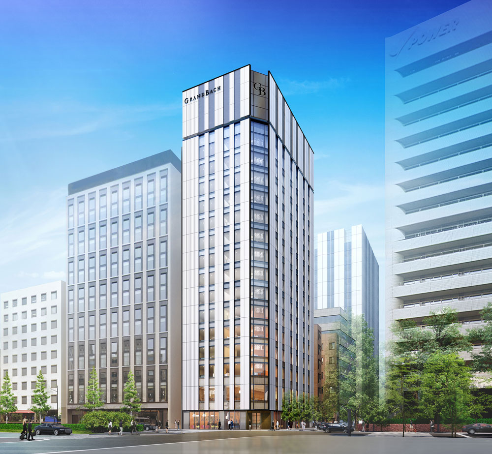 ホテルグランバッハ東京銀座の外観 イメージ