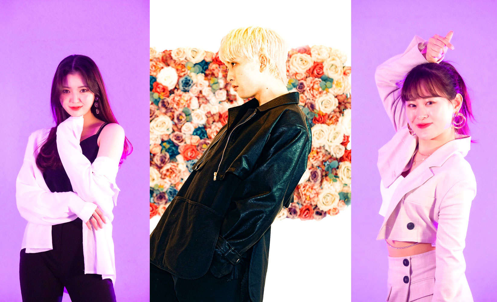 本文でも紹介した「En Dance Studio」を支える世界的に活躍するダンサーたちから、 Yumeno 氏、GANMI のSota 氏、YeEun 氏（写真左から）