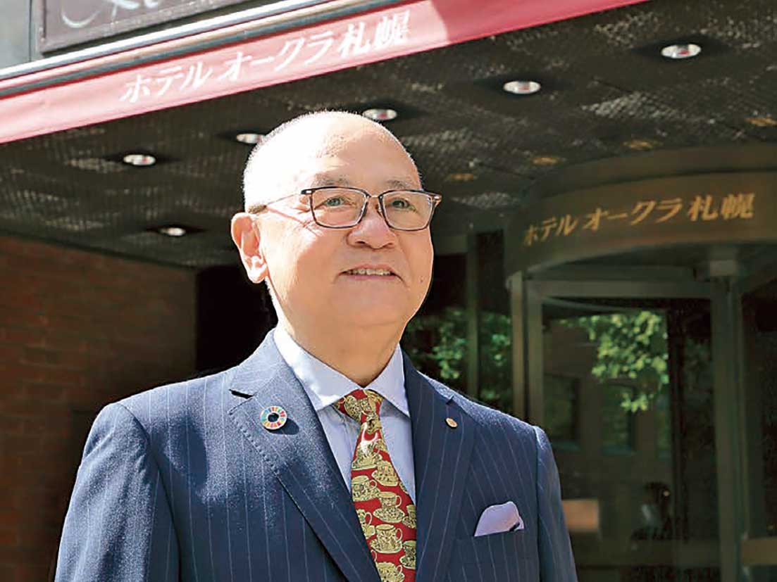 2021年10月15日号　トップインタビュー （株）ホテルオークラ札幌 代表取締役社長兼総支配人 宮崎誠 氏 