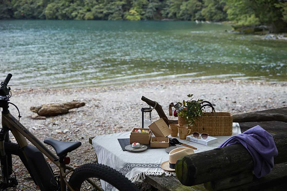 日光 湖畔でのサイクルージング &スイーツグランピング