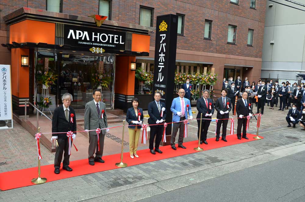 アパグループ　「なんば北 心斎橋駅前店」、改装完了し10月8日グランドオープン