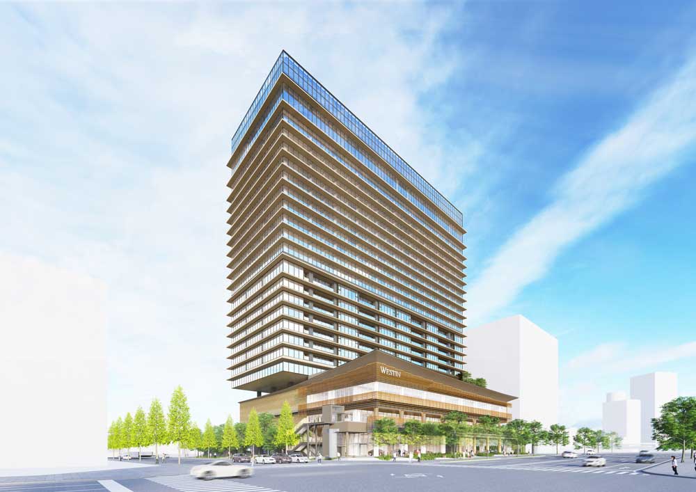 22年春に開業する「ウェスティンホテル横浜」