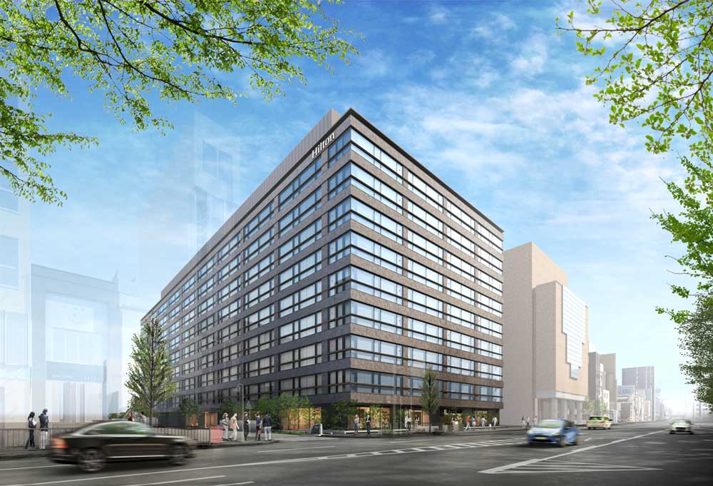 ヒルトン　京都三条河原町に「ヒルトン京都」2024年開業予定