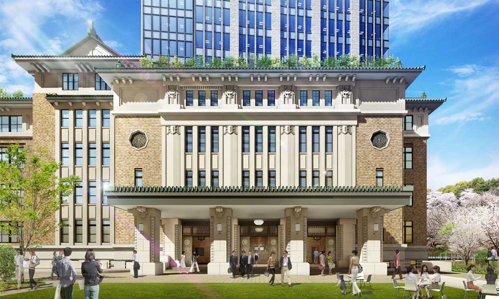 九段会館テラス 2022年7月末に竣工する「九段会館テラス」、ウエディングプロデュースを行うバリューマネジメント5月1日よりウエディングの受注を開始