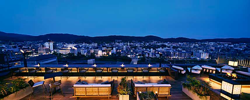  四条河原町温泉空庭テラス京都　空庭テラス