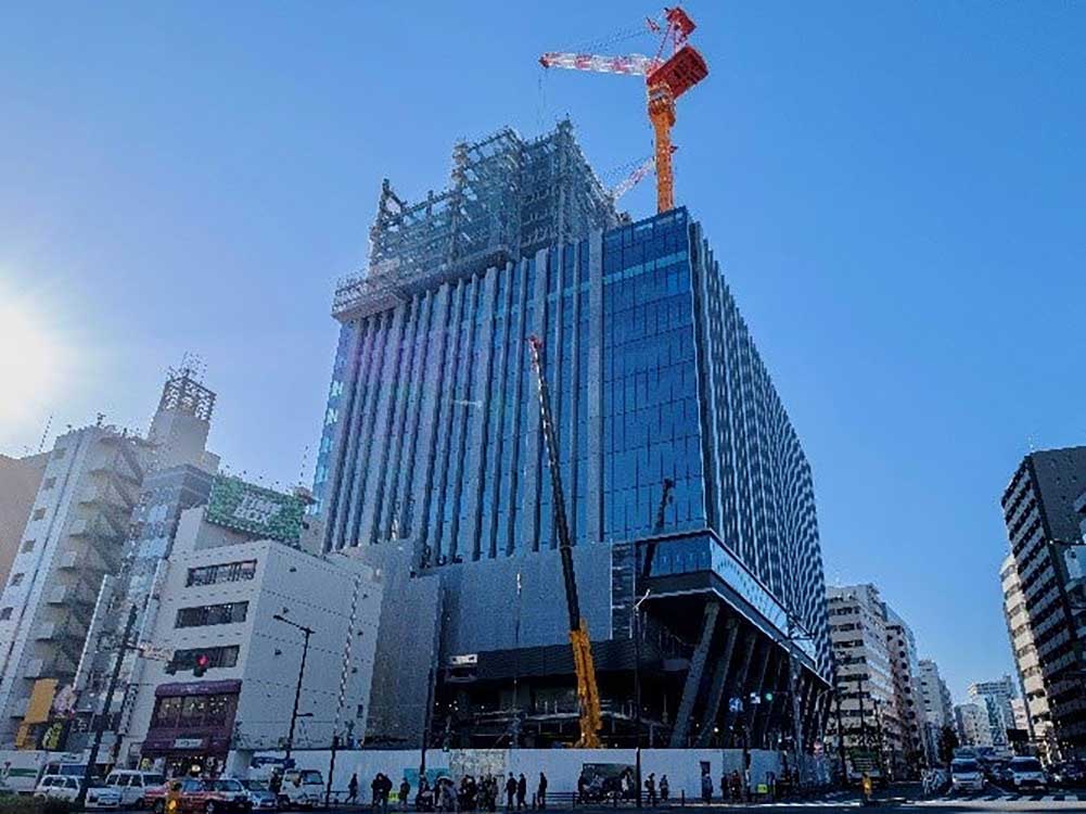 日本郵政不動産（株） 「旧ゆうぽうと」跡地の大規模複 合施設「五反田計画（仮称）」が上棟