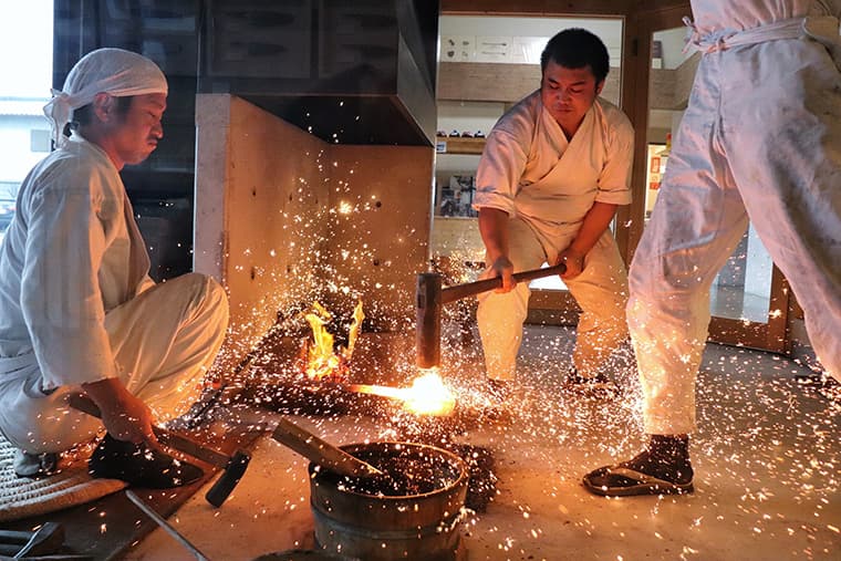 Seki City’s master swordsmiths