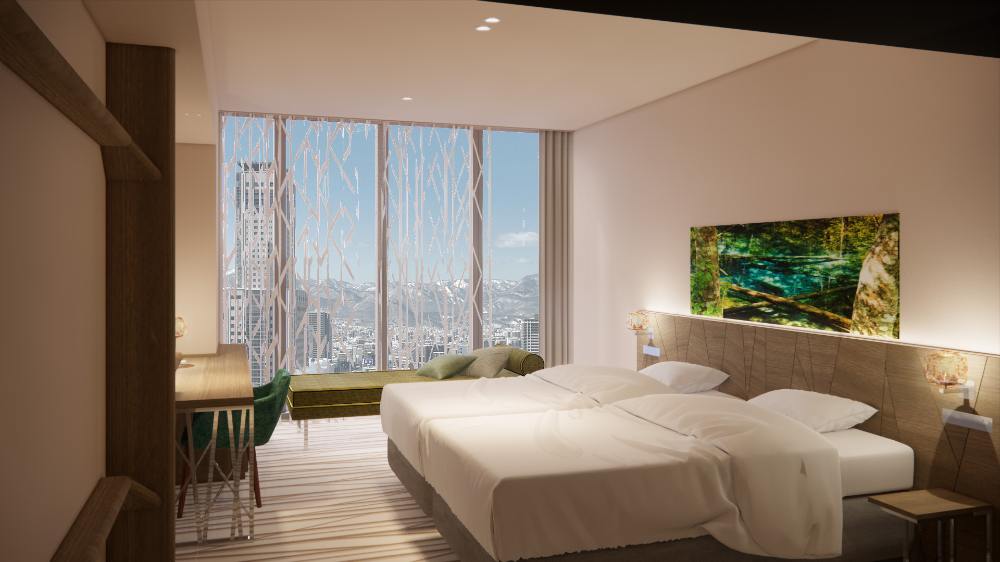 ベルーナ社、全605室の「SAPPORO HOTEL by GRANBELL」を2025年4月開業