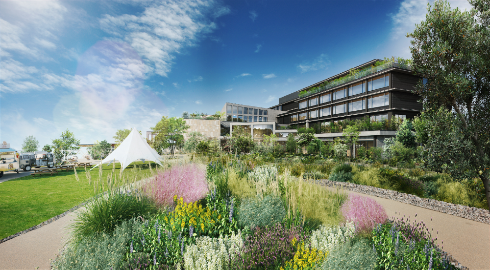 建て替えを進める磐田グランドホテル、「GREENITY IWATA」へと名称を新たにし2024年秋オープン