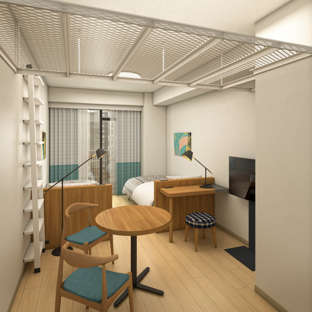 大阪天満橋エリアにて全20室の連泊特化型ホテル「yksi STAY&APARTMENT OSAKA」2月22日オープン
