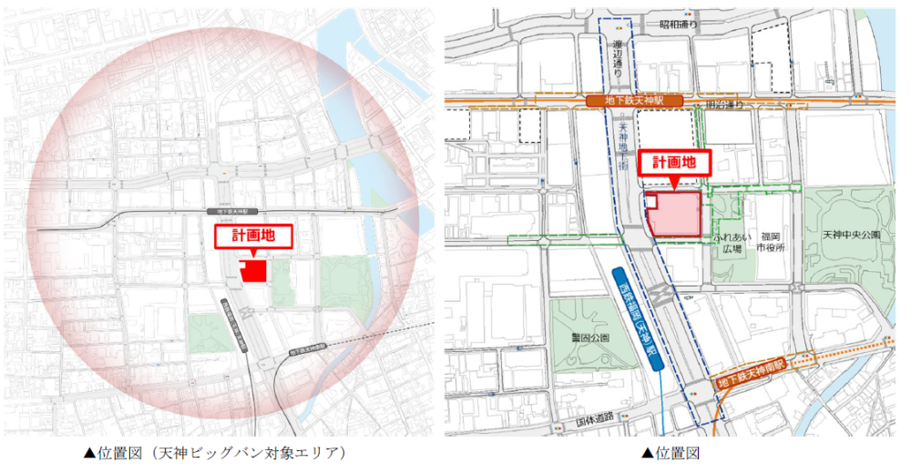 「エースホテル」出店の合意発表、福岡天神にて全192室規模で2027年の開業見込む