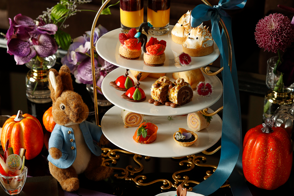 ホテルインターコンチネンタル東京ベイ、「いたずらピーターラビット™のハロウィンアフタヌーンティー」9月1日より開始