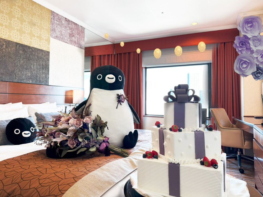 ホテルメトロポリタン、開業40周年プラン「Suicaのペンギン ANNIVERSARY ROOM」6月2日より販売開始