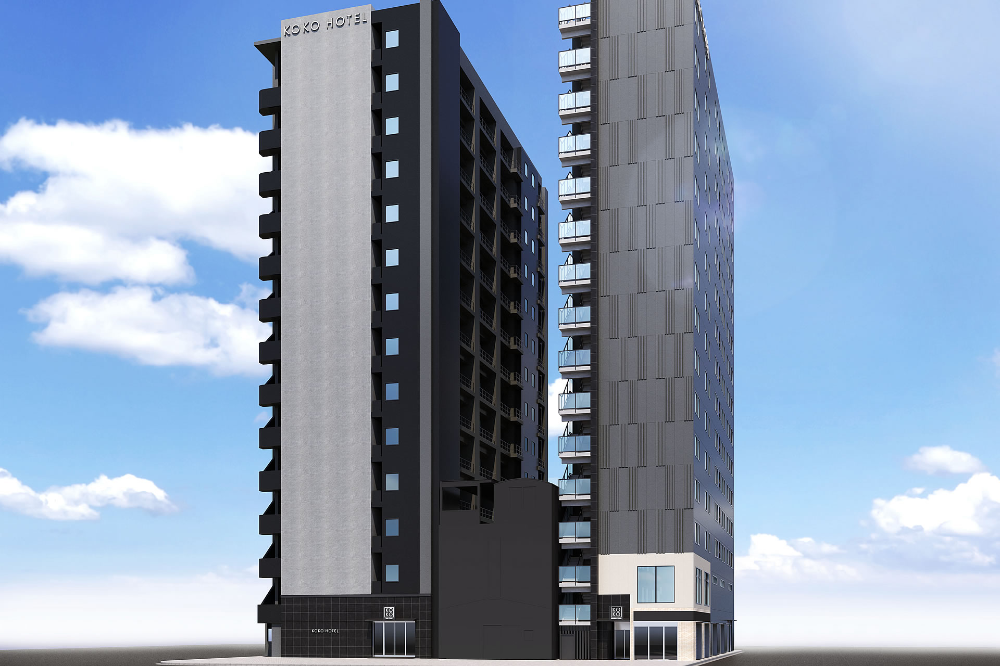 大阪にてKOKO HOTELが3店舗目の展開、「KOKO HOTEL 大阪なんば 千日前」全320室規模でオープン