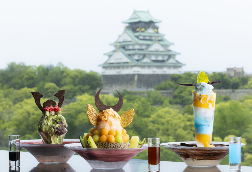 ダブルツリーbyヒルトン大阪城「かき氷 戦国三大武将」、7月1日より提供開始
