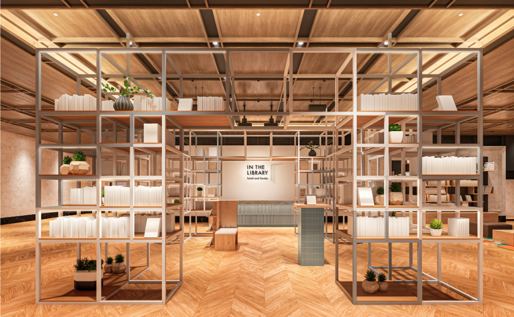 本とホテルが融合した全33室の「IN THE LIBRARY hotel and books TOKOROZAWA」7月15日開業