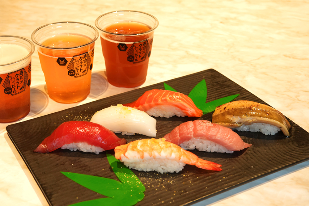 久々に復活する‟寿司×クラフトビール フェス in SVB東京“用には、コラボブルワリーと”和食と相性の良いビール“について意見交換し、各社自慢の”日本ならではの醸造技術で実現したビール“を揃えた