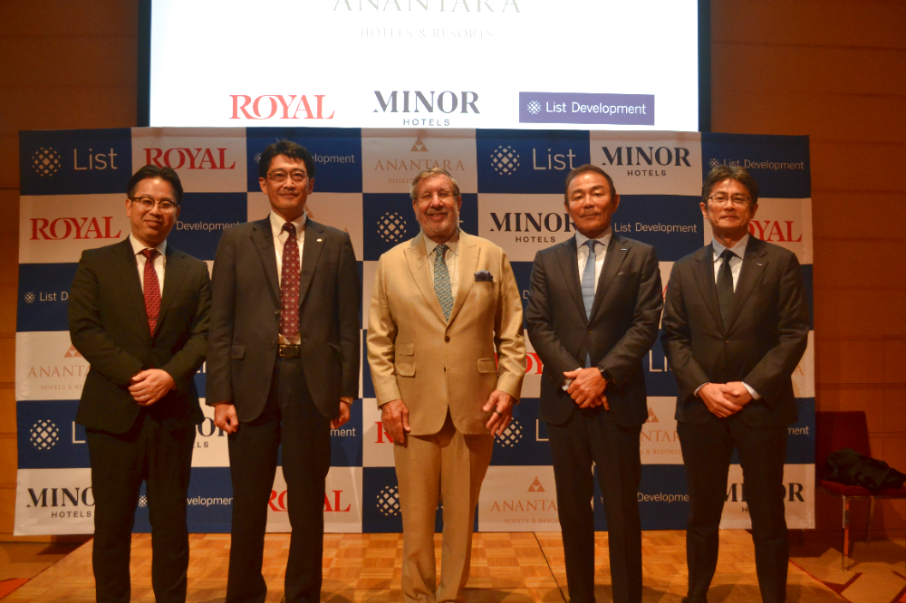 ロイヤルマイナーホテルズ社のホテルマネジメント契約第一号締結、全51室の「Anantara Karuizawa Retreat」2030年の開業を見込む