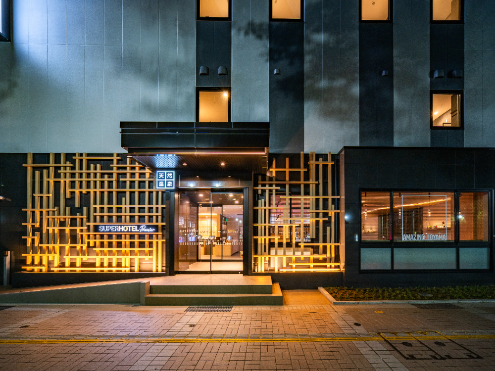 スーパーホテル社176店舗目、富山城前に「スーパーホテルPremier富山・城址公園前」8月8日開業