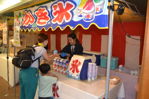 かき氷やポップコーンなど夏を彩るメニューもラインナップ