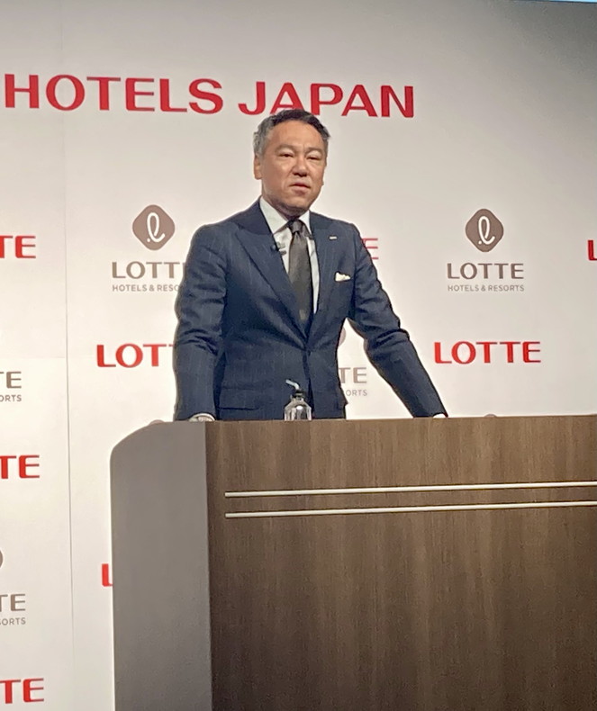 LOTTE HOTELS JAPAN 代表取締役社長 福井朋也氏