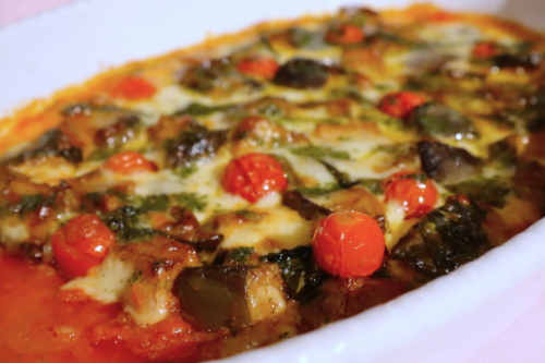 篠ノ井小森、滝澤さんの思いが詰まった信州の伝統野菜認定 小森茄子のイタリアングラタン