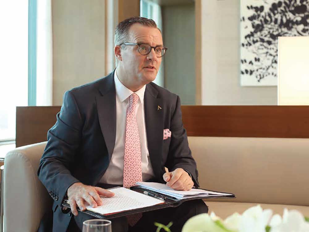 東日本・沖縄地区 リージョナル統括総支配人 コンラッド東京　総支配人　ニール・マッキネス氏