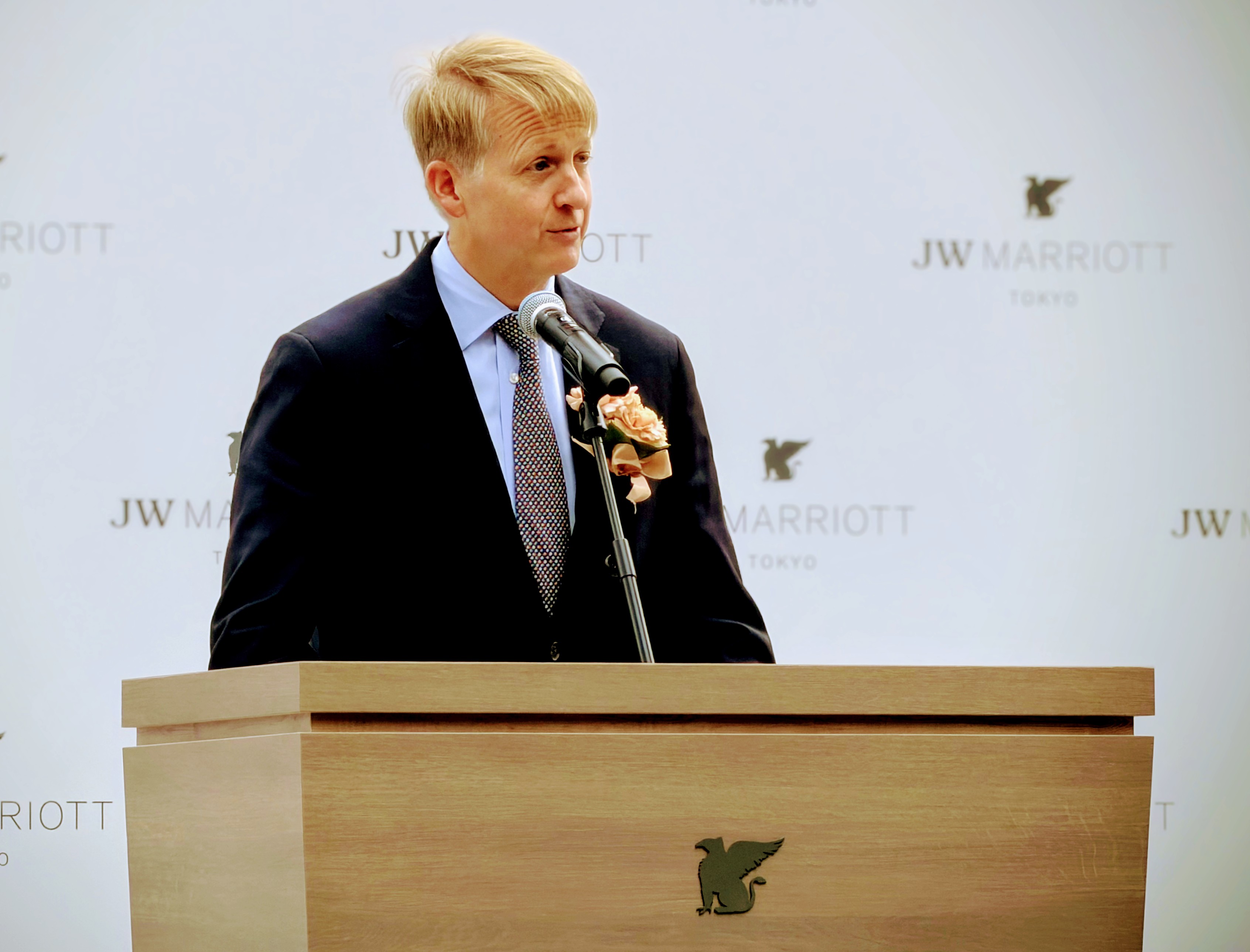 JWマリオット 取締役会会長 デイヴィッド・マリオット氏