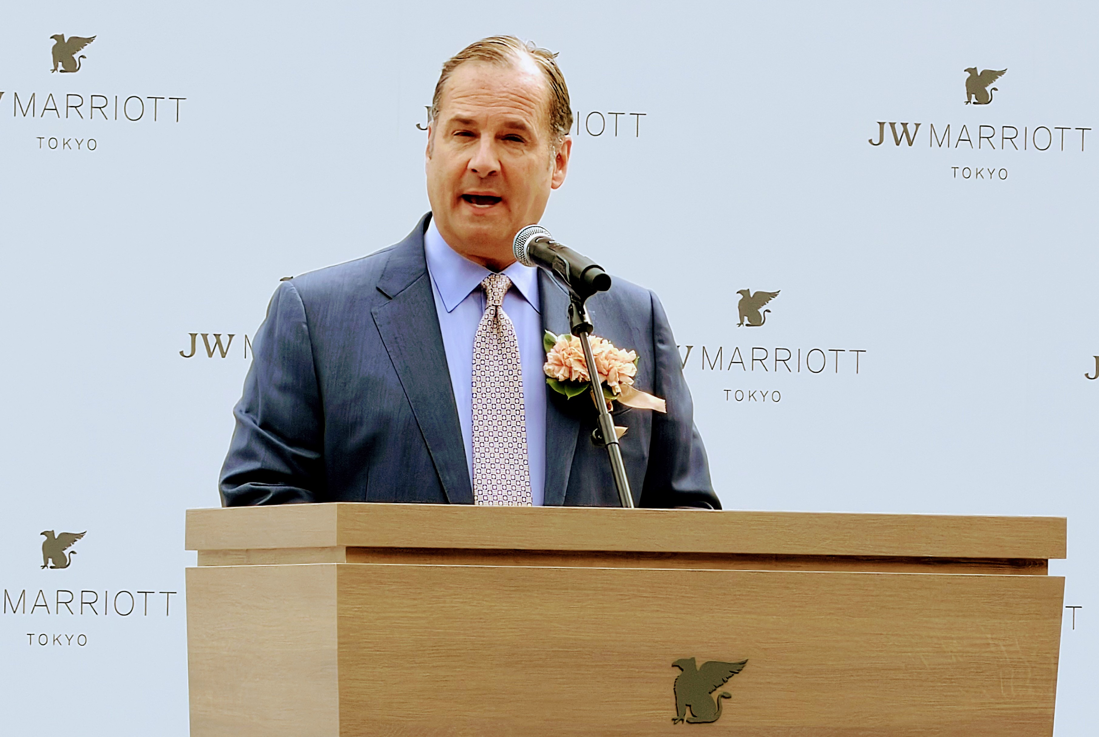 JWマリオット 社長兼CEO アンソニー・カプアーノ氏