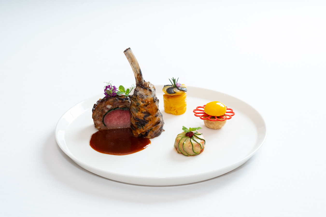 西洋料理部門　優勝：大澤 一太さん（グランドプリンスホテル高輪）