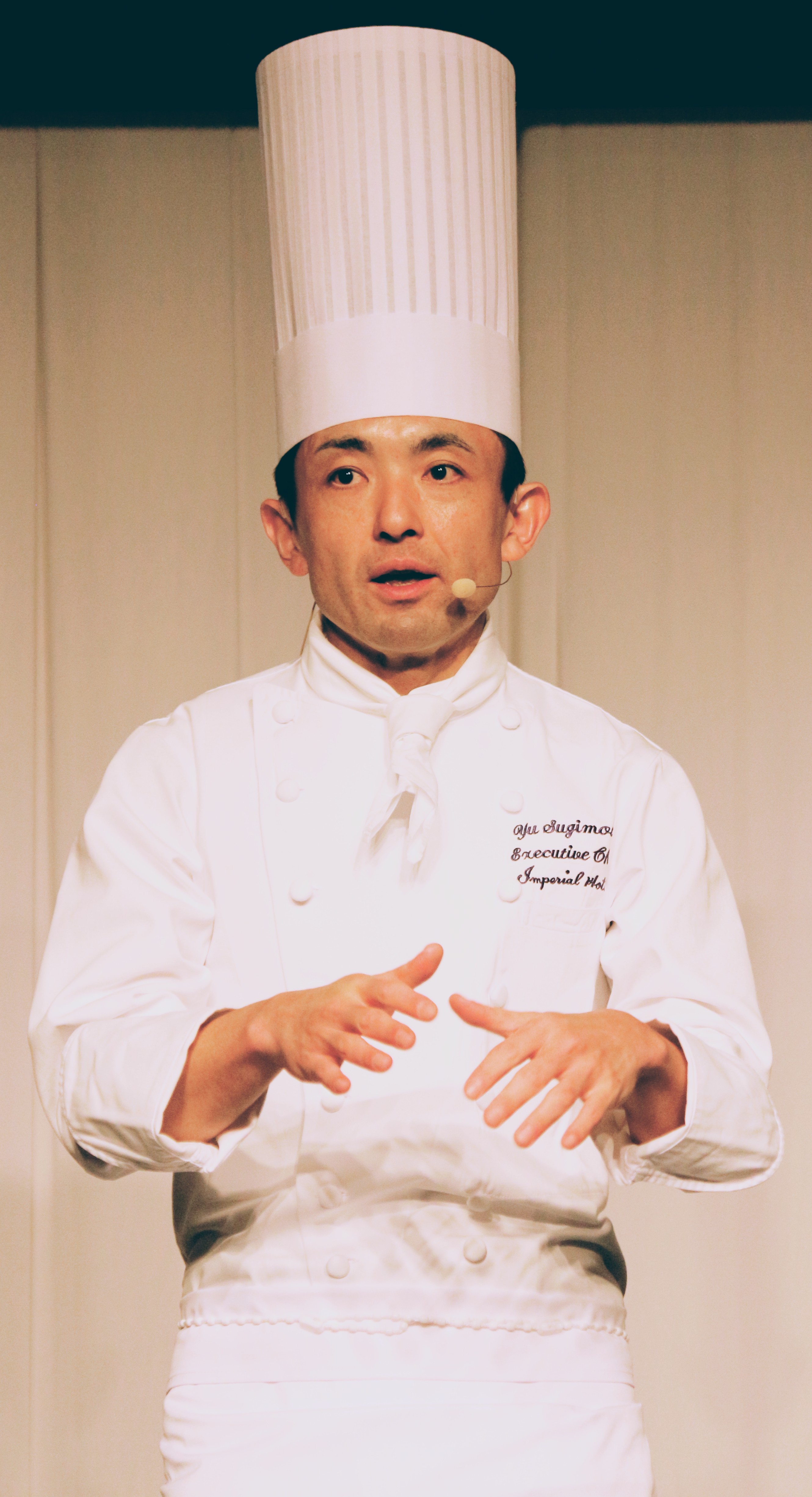 株式会社 帝国ホテル 常務執行役員／総料理長（第三代） 杉本 雄氏