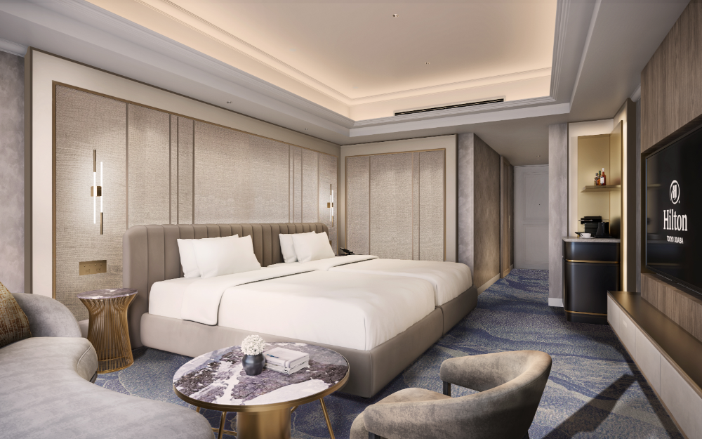 ヒルトン東京お台場、2月4日より開業以来初の大規模改装工事実施