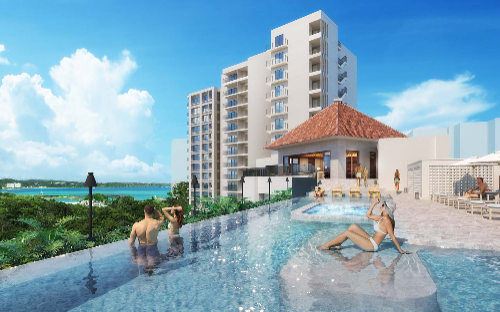 ホテルコンドミニアムタイプの「BLISSTIA SUITES & RESORT 沖縄恩納村」