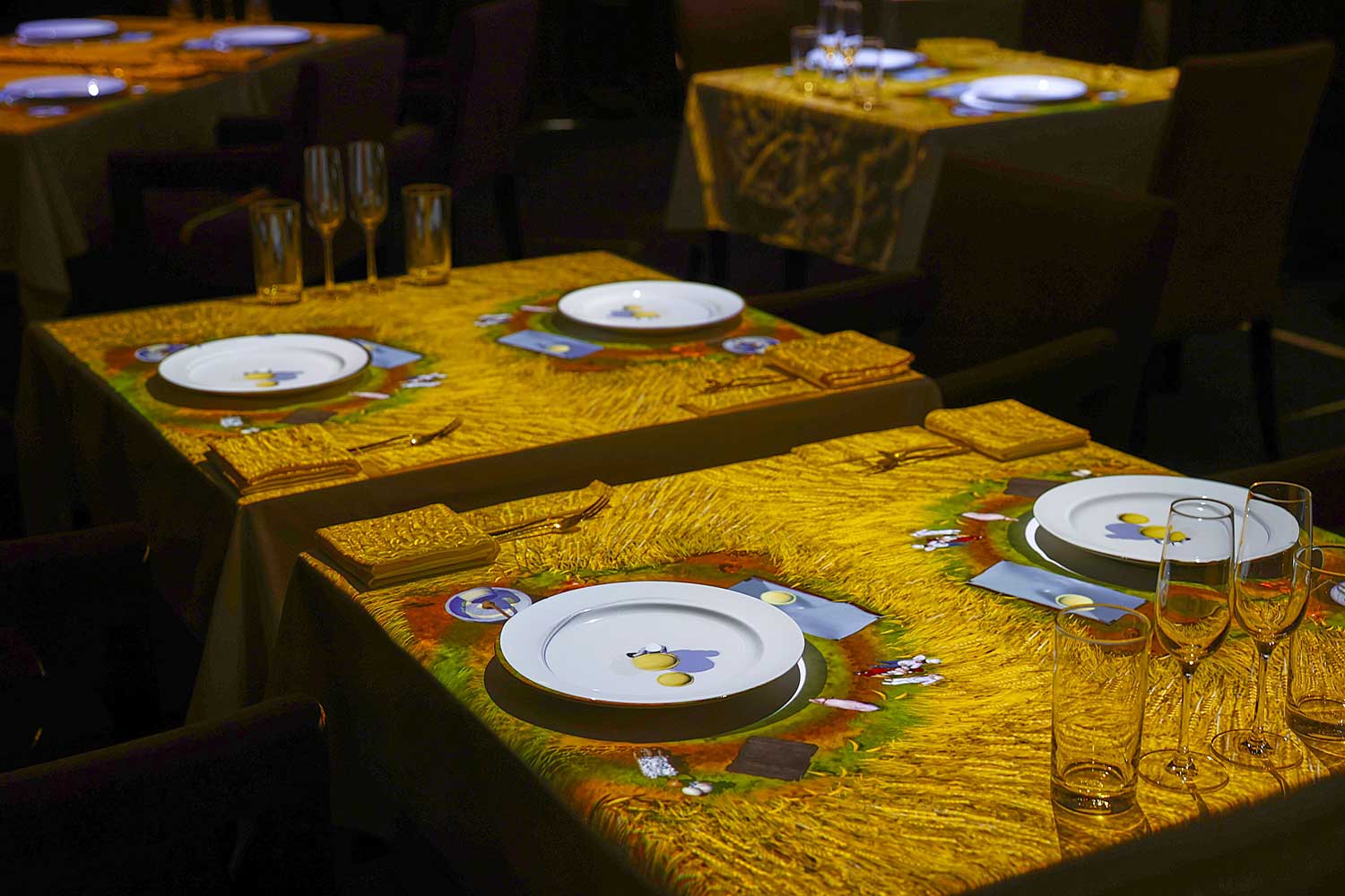 4名テーブル用のイメージ