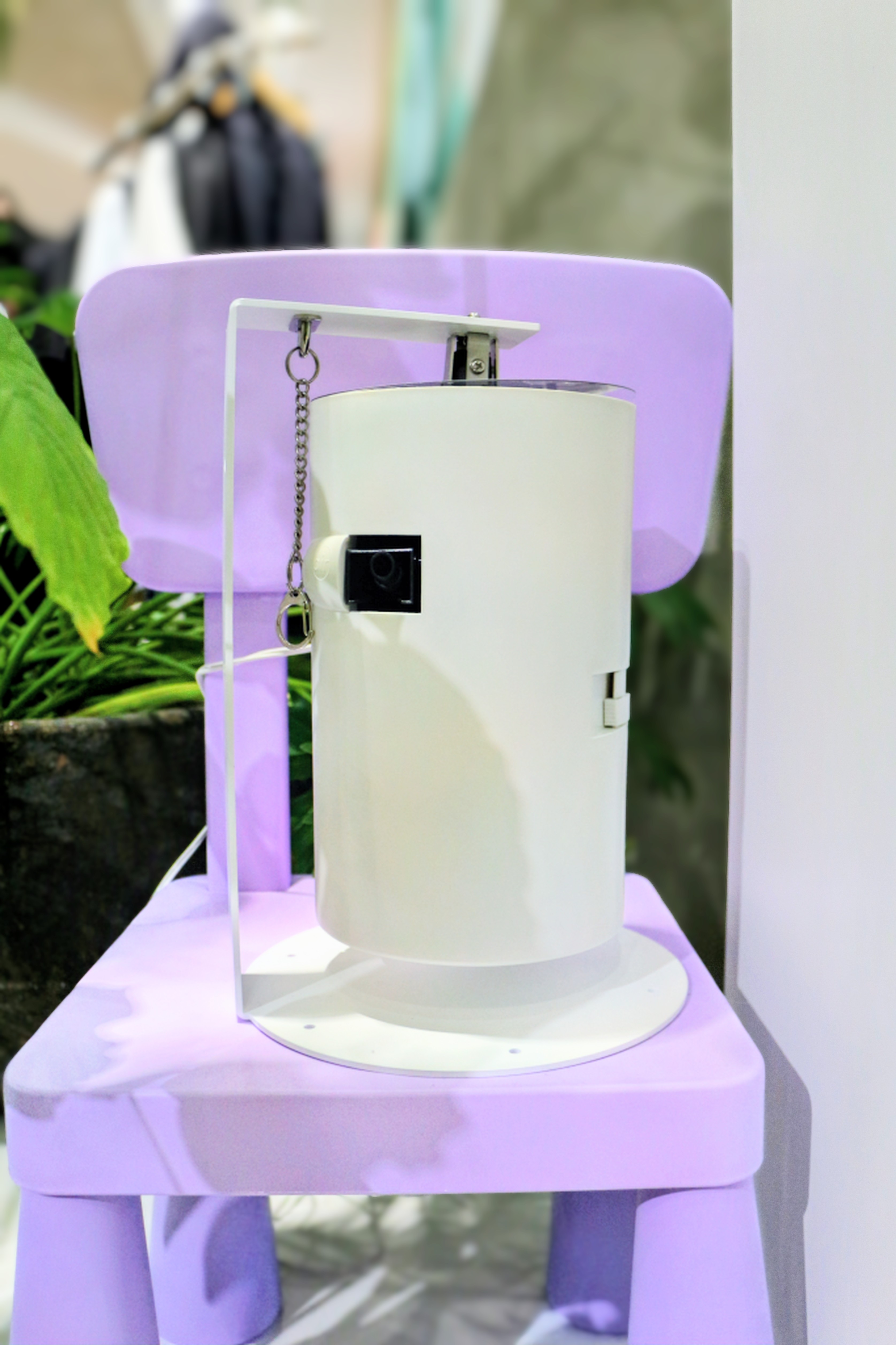 写真：香りを演出するデフューザー