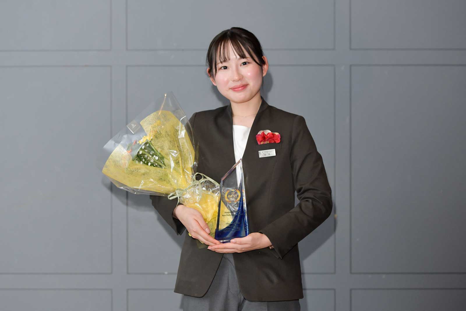 優勝「三井ガーデンホテル岡山」安田朱里氏