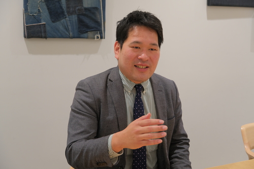 開発時には現場の効率性を重視したと話す営業本部 福山支店 1グループ・佐原圭一氏