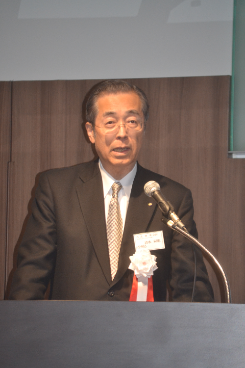 一般社団法人全日本ホテル連盟　会長　清水 嗣能氏