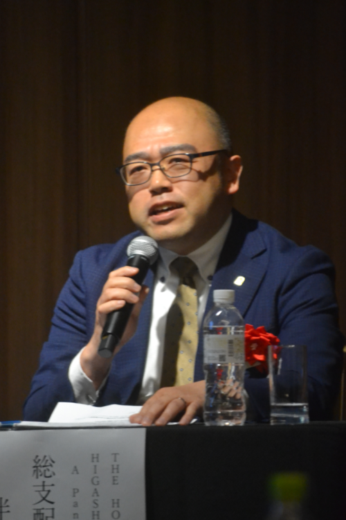 THE HOTEL HIGASHIYAMA KYOTO TOKYU, A Pan Pacific Hotel　総支配人　伴 孝之氏